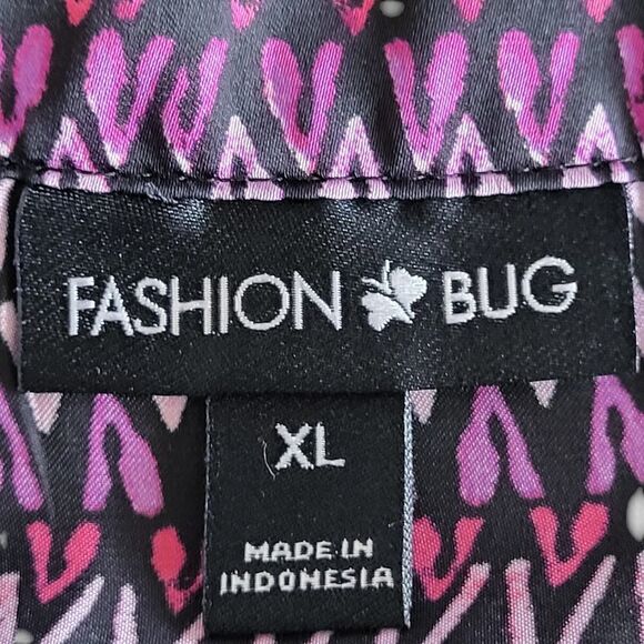 Fashion Bug X-Large Sleeveless Tunic Swing Top Multi Color Ikat Inspired Print - Picture 2 of 9